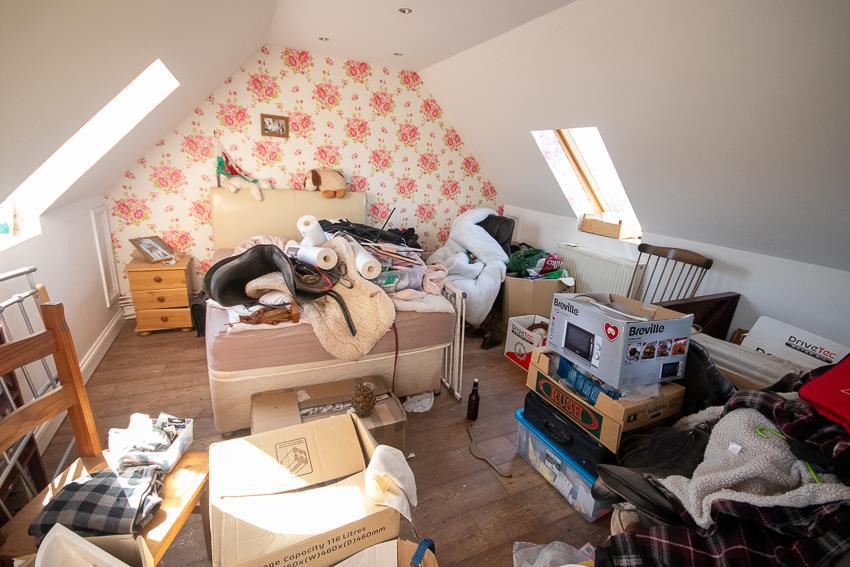 First floor attic bedroom