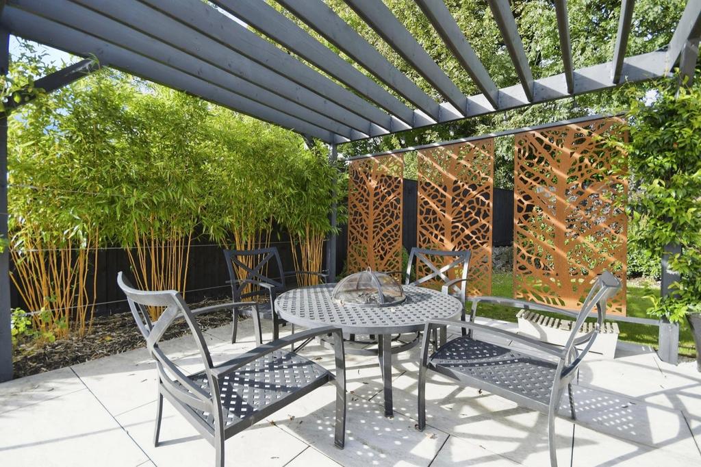 Alfresco dining area