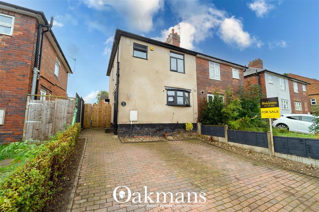 Parkside Road, Halesowen 2 bed semidetached house for sale £185,000