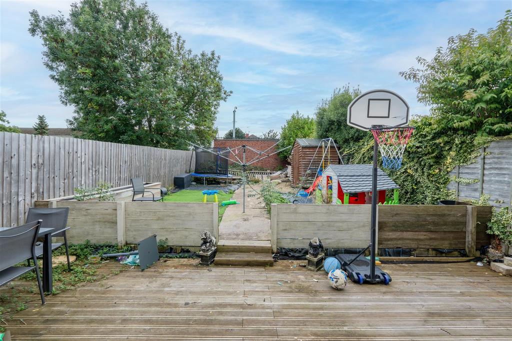 Rear garden