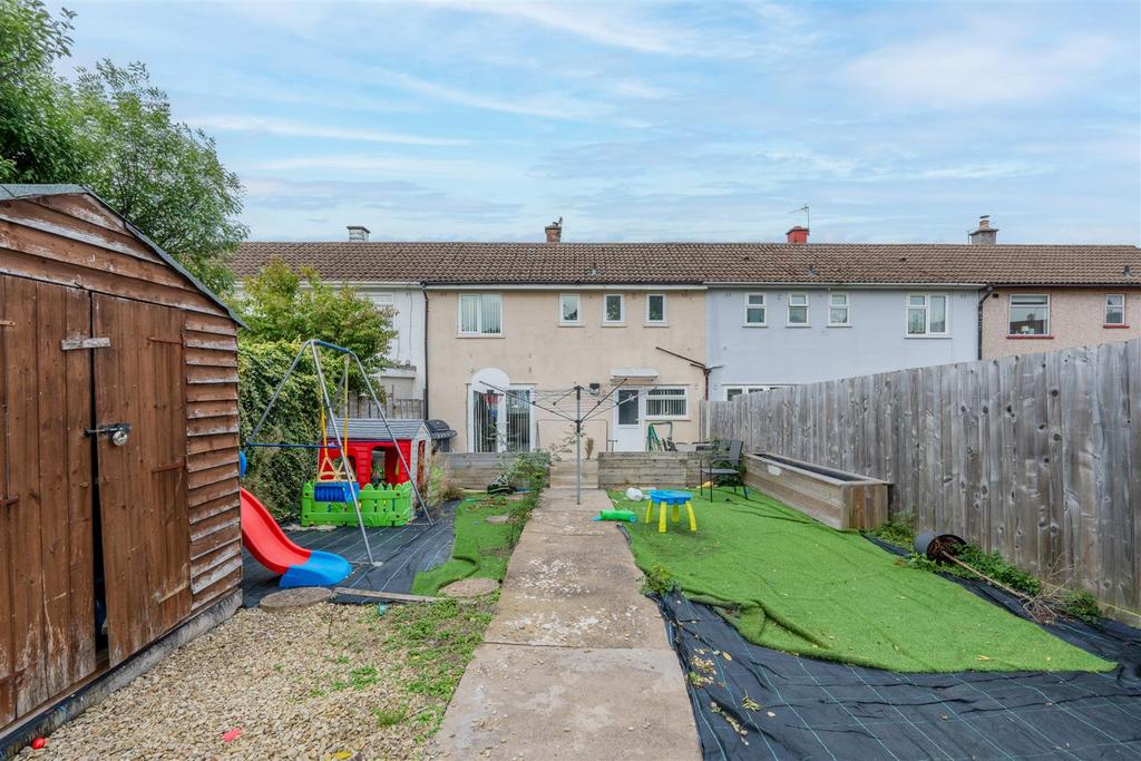 Rear garden