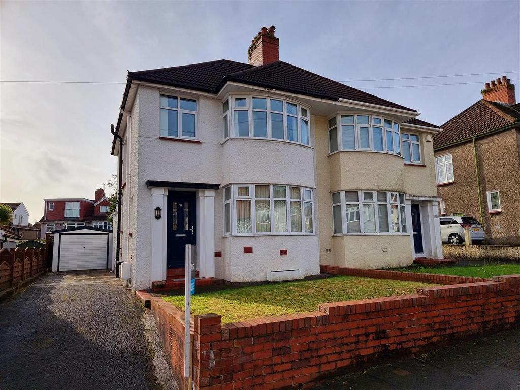 Harlech Crescent, Sketty, Swansea 3 bed semidetached house for sale