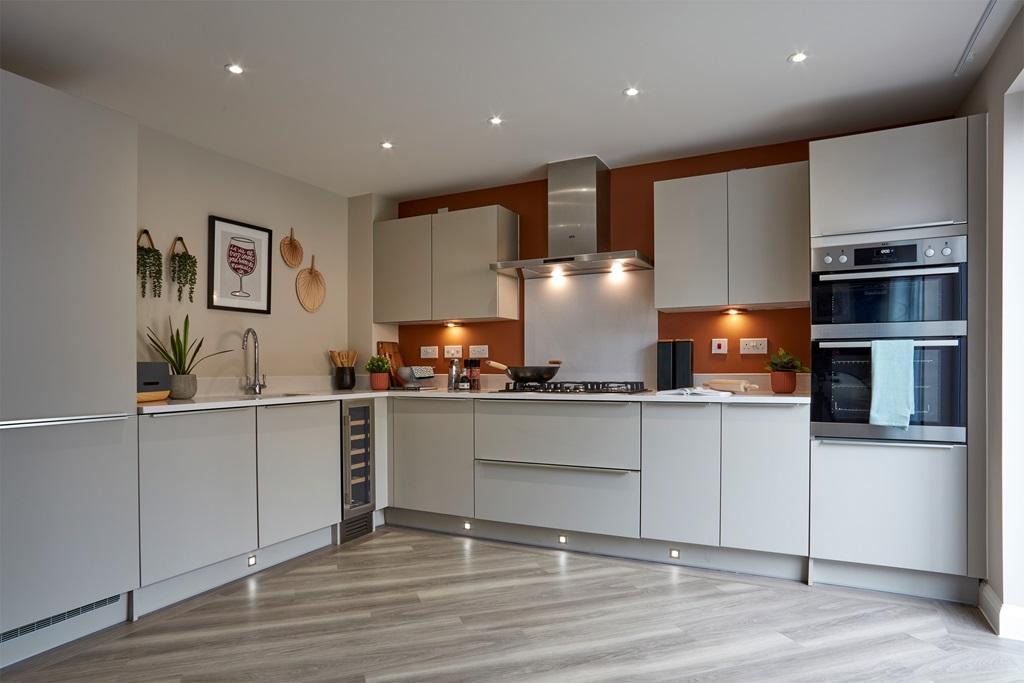 Open plan kitchen in the Ingleby 4 bedroom home