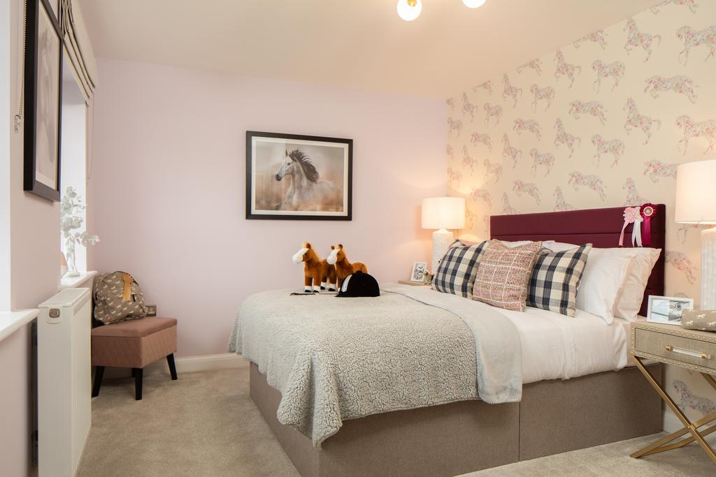 Third bedroom in the Holden 4 bedroom home