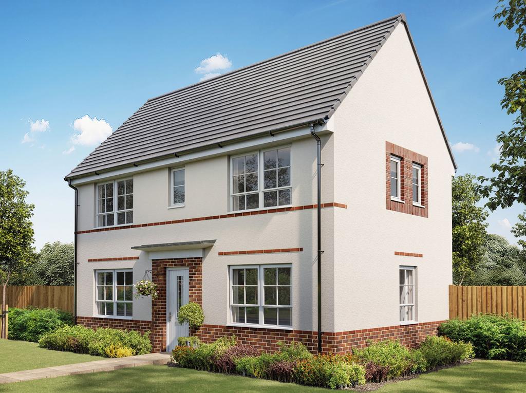 Exterior CGI view of our 3 bed Ennerdale home