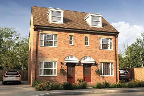 3 bedroom semi-detached house for sale - Plot 2, The Makenzie at Bloor Homes On the Green, Cherry Square, Off Winchester Road RG23