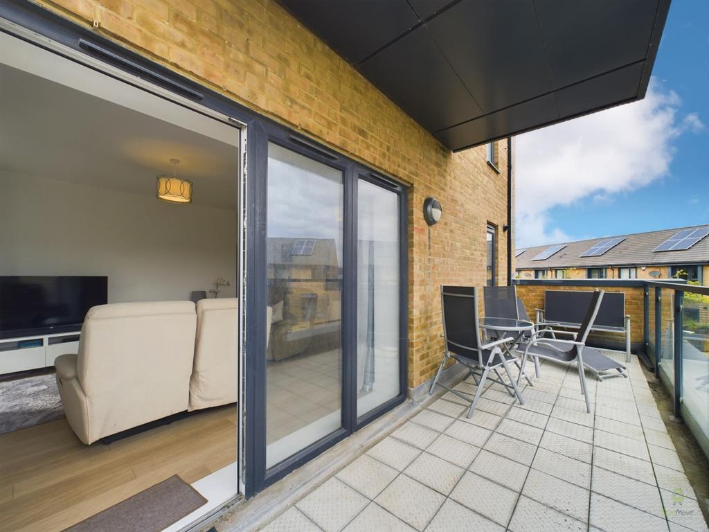 Large Private Balcony