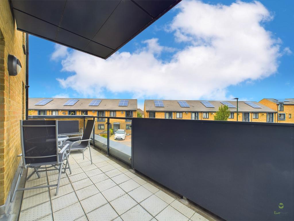 Large Private Balcony