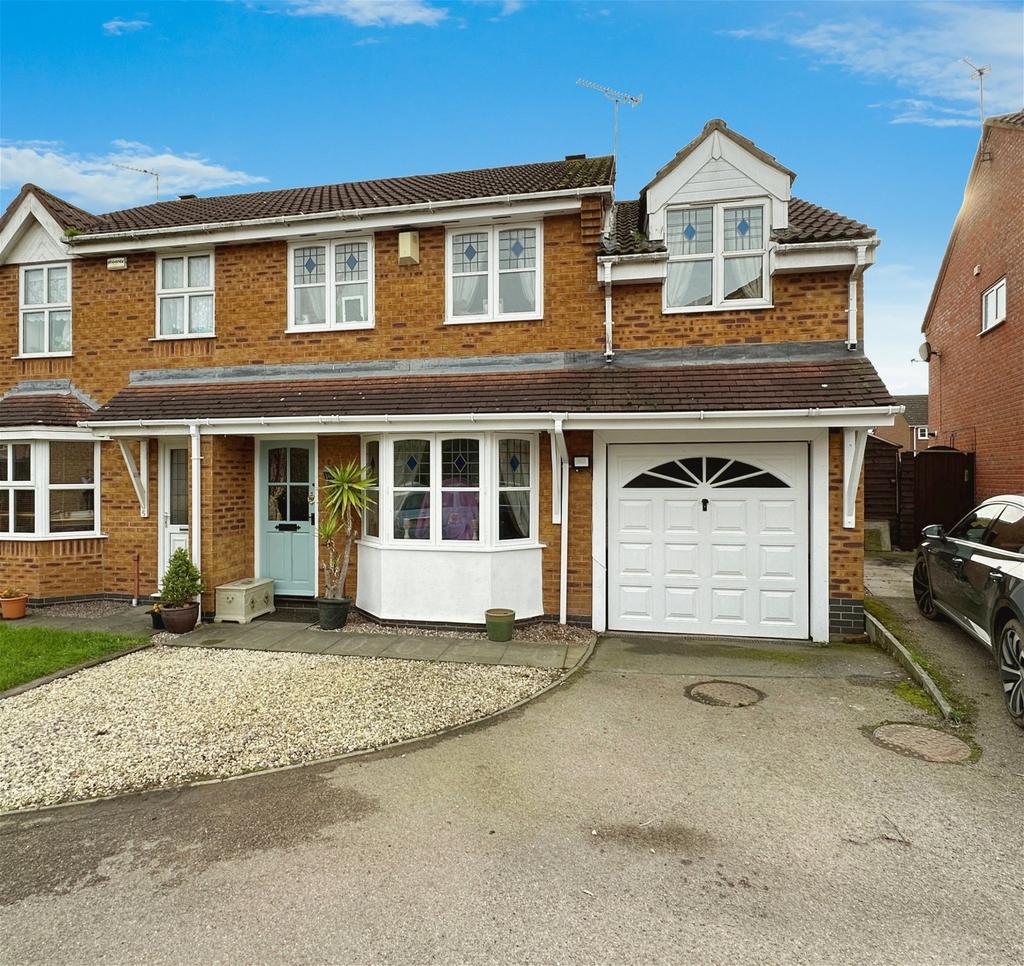 Galahad Close, Leicester Forest East 3 bed semidetached house for sale