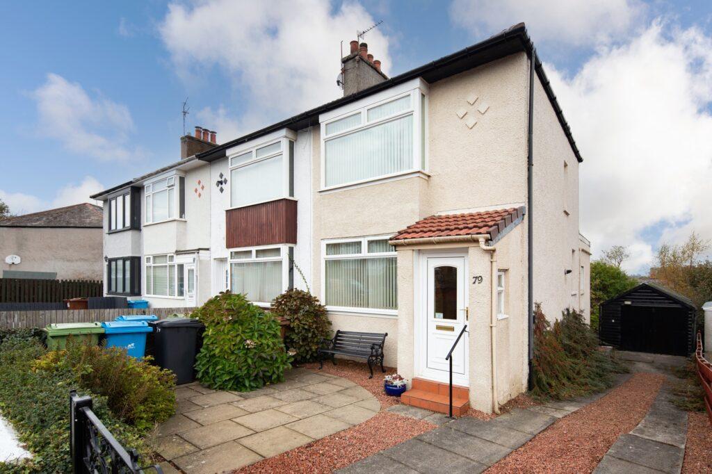 The Oval, Clarkston 2 bed semidetached villa for sale £205,000