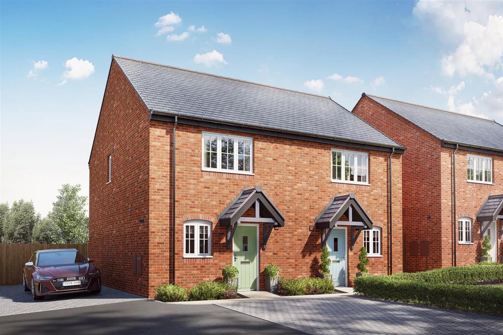 Plot 24, The Astley, Laureate Ley, Minsterley, Shrewsbury 2 bed semi