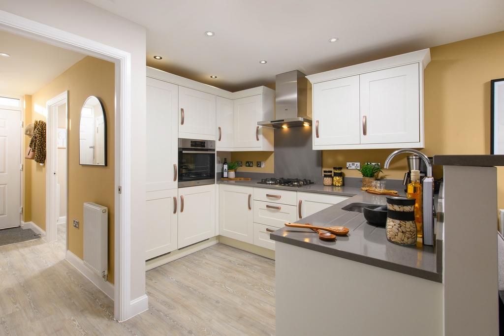 Internal kitchen image of The Greenwood at...