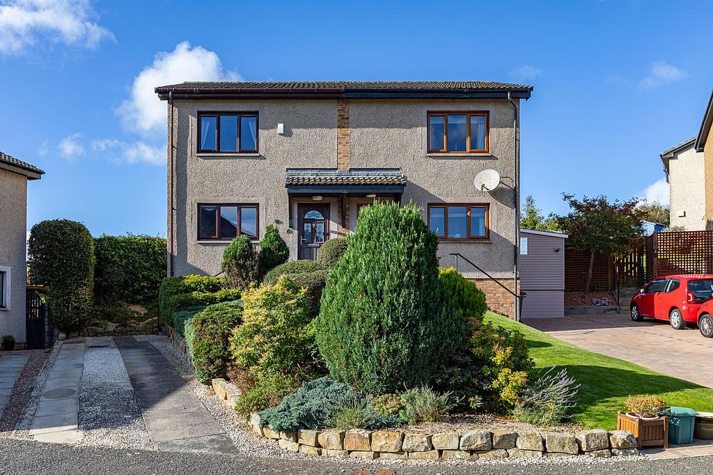 19 Eildon View, Melrose TD6 9RH 2 bed semidetached house £160,000