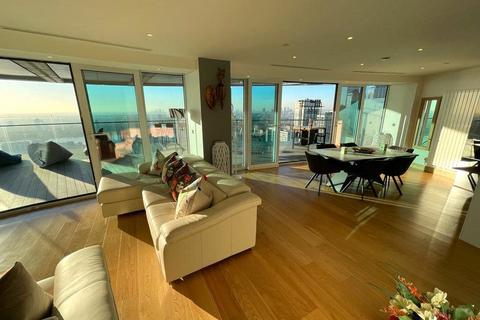 3 bedroom flat to rent, Arena Tower, 25 Crossharbour Plaza, London