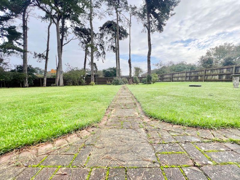 Rear garden