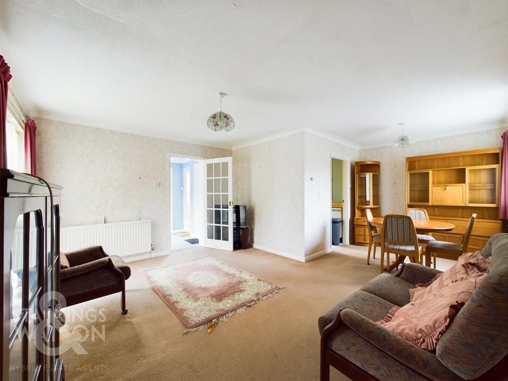 Brentwood, Eaton, Norwich 3 bed detached bungalow for sale £275,000