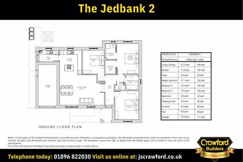 3 bedroom bungalow for sale, The Jedbank 2, Hillside Terrace, Selkirk