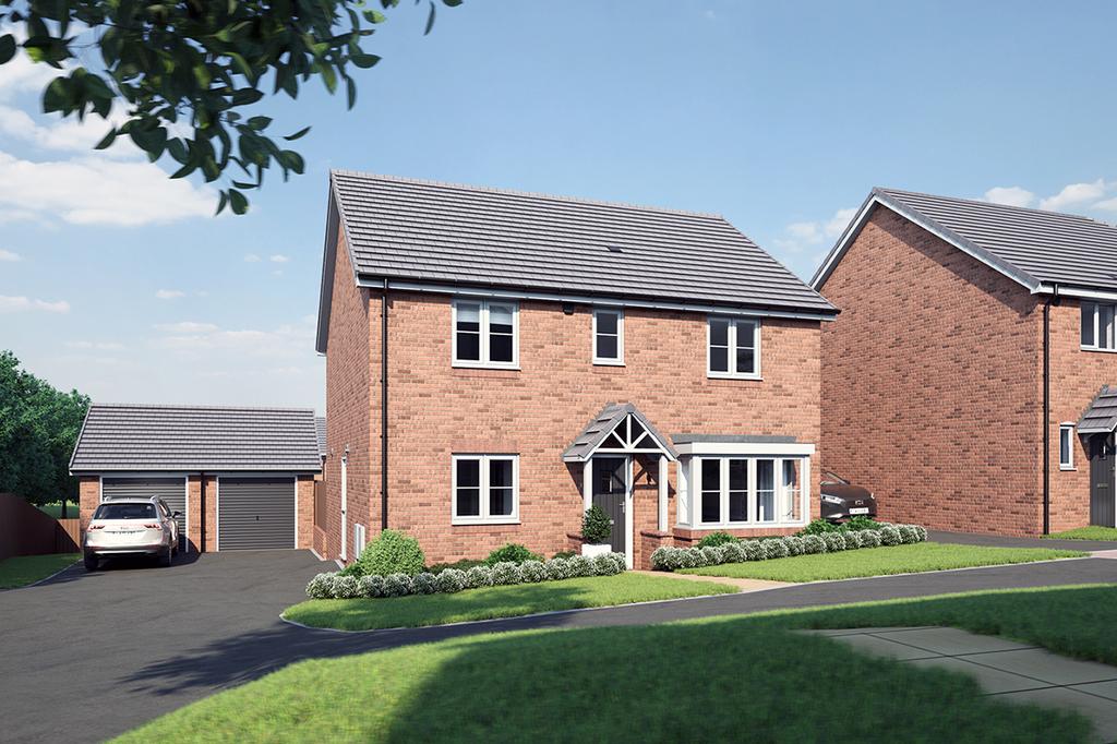 Plot 119, The Pembroke at Mill Brook Green, Chard Road EX13 4 bed