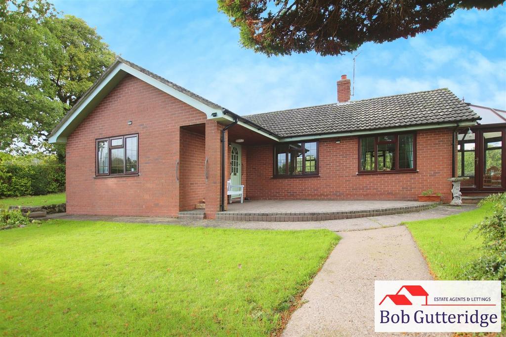 Lower Road, Ashley, Market Drayton 2 bed detached bungalow for sale £
