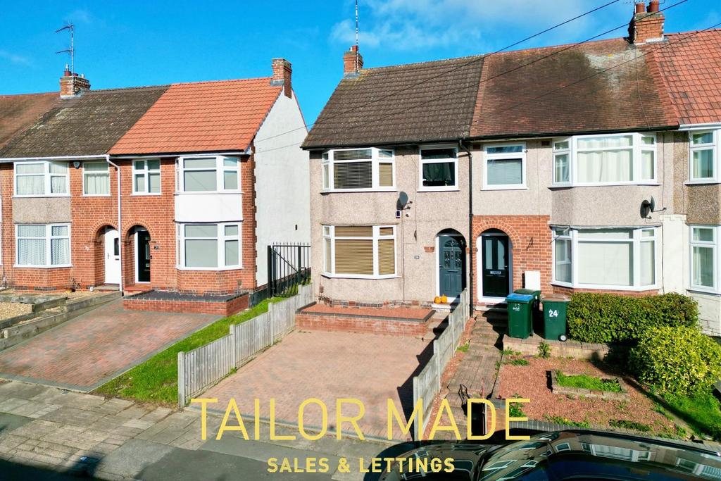 Duncroft Avenue, Coundon, Coventry 3 bed end of terrace house for sale