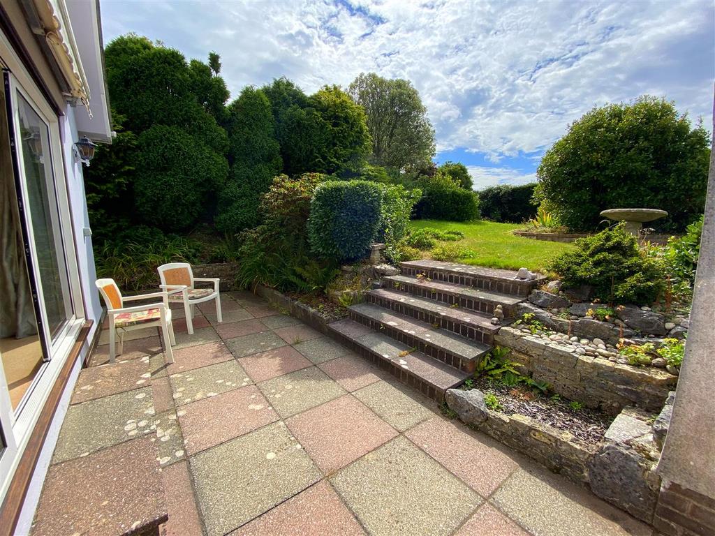 Patio by sitting room