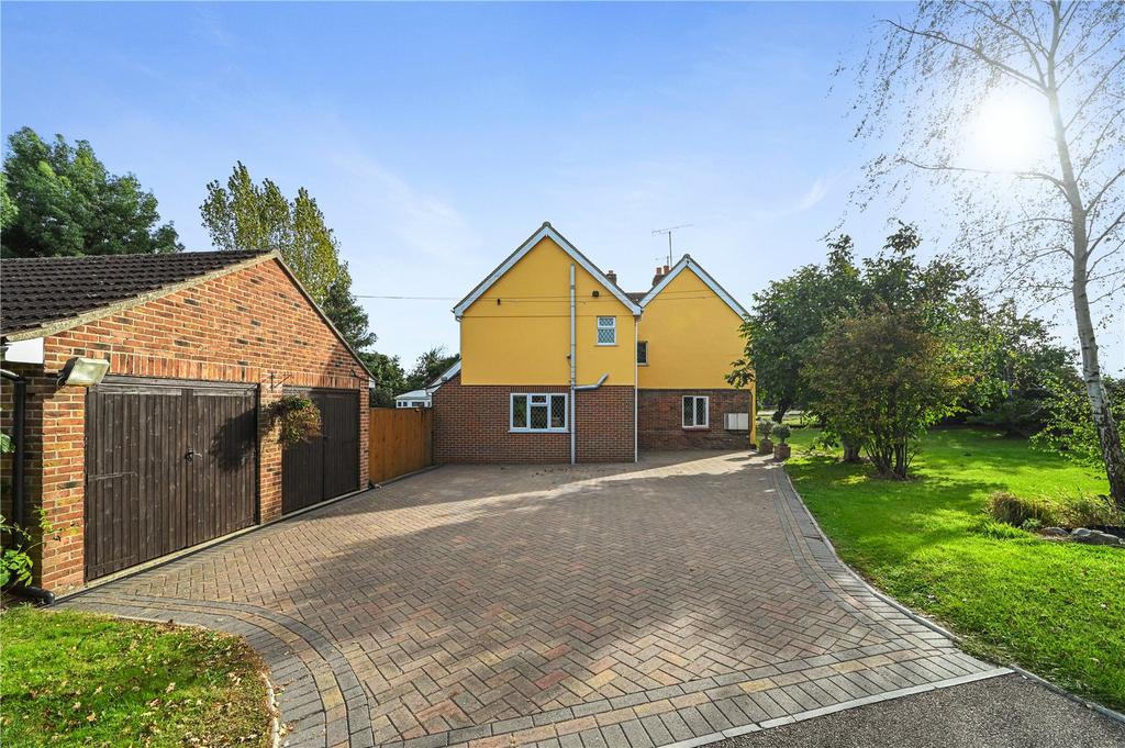 Driveway and Garage