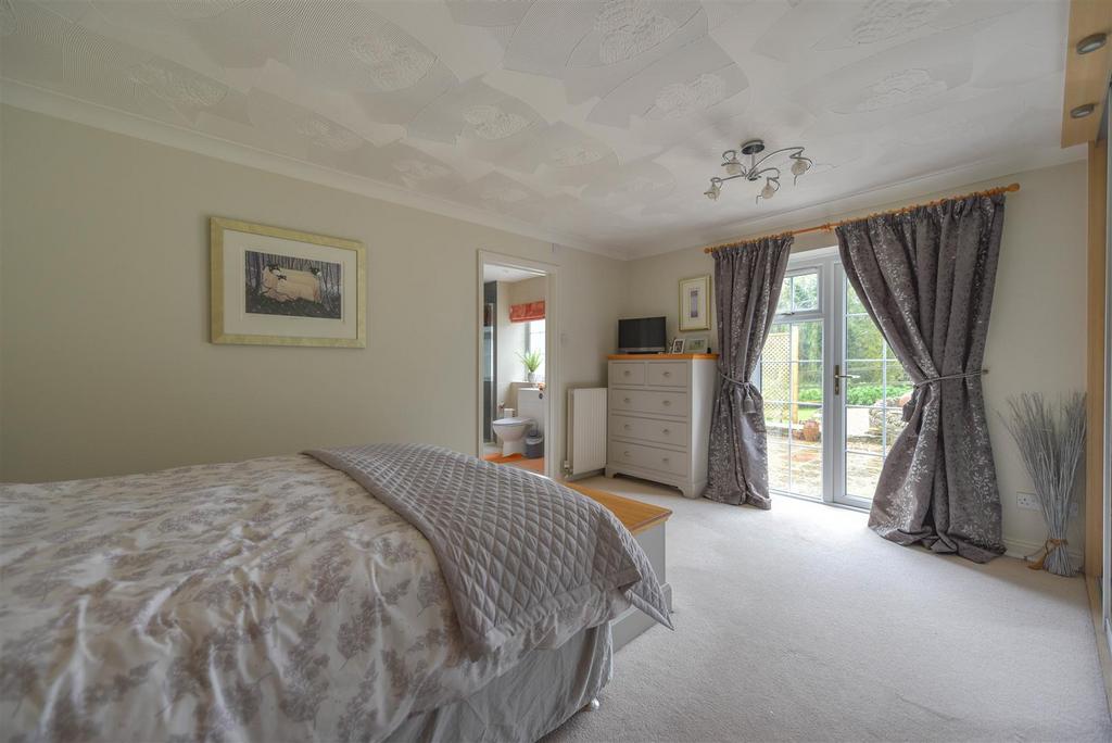 Master bedroom suite