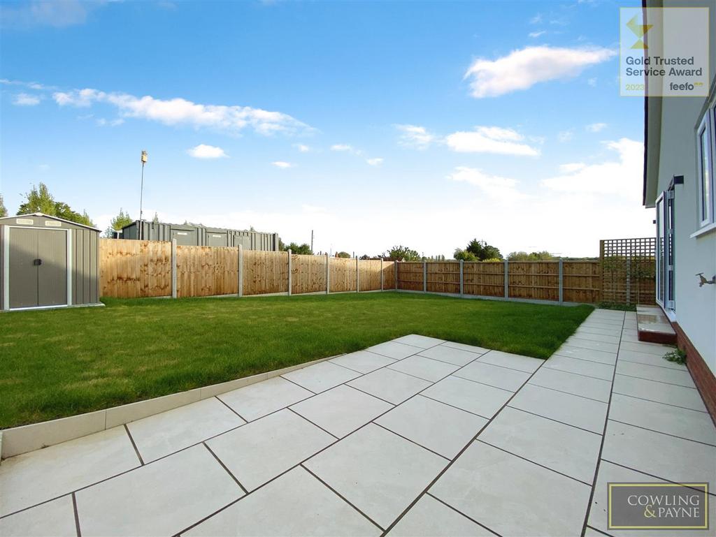 Rear garden