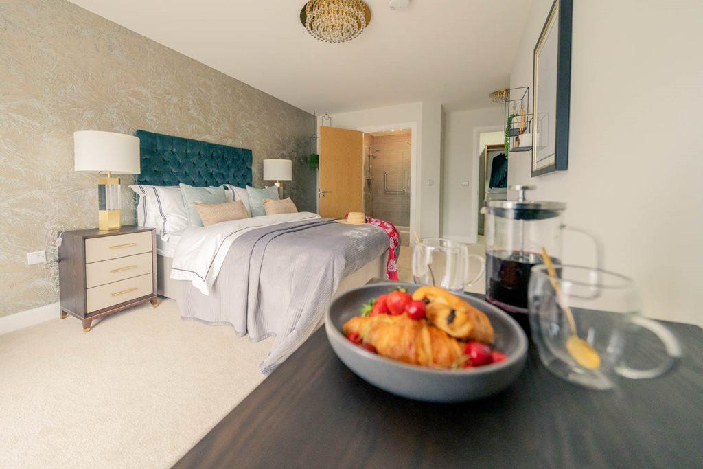 Typical Apartment Bedroom at Gibson Court