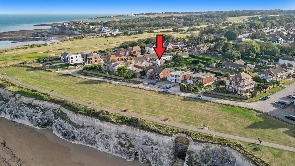 Drone Photo With Arrow