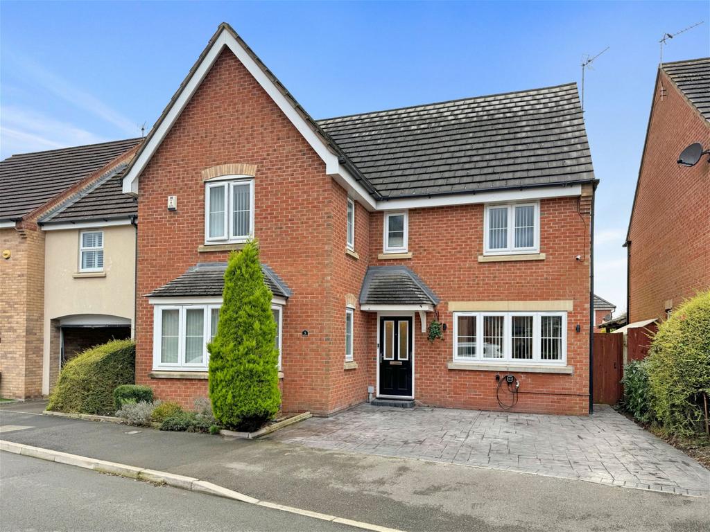 Biddleston Cross, Ascot Gardens, Widnes 5 bed detached house for sale