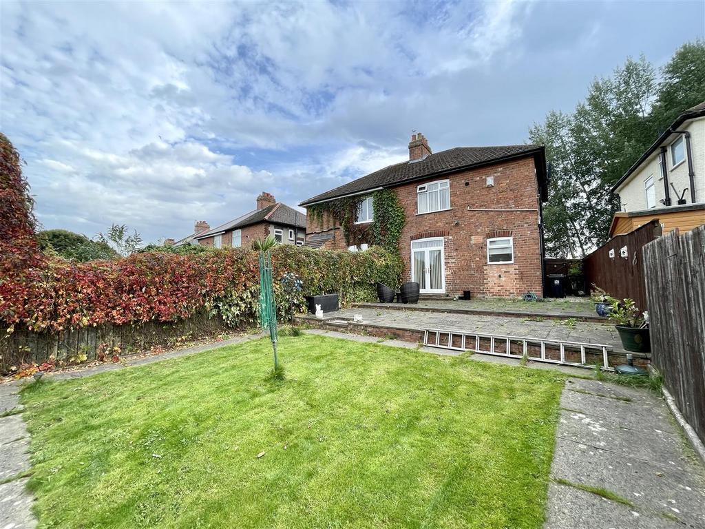 Rear garden