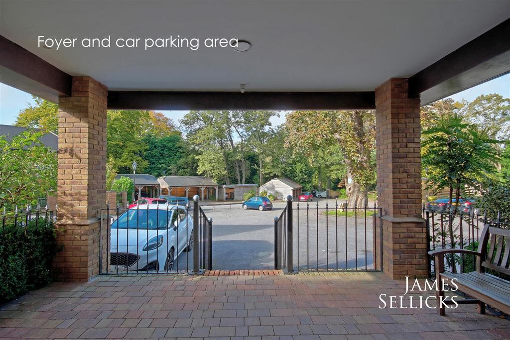 Entrance foyer and car parking
