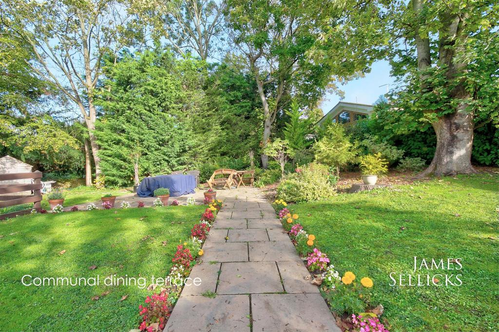 Communal garden - dining terrace