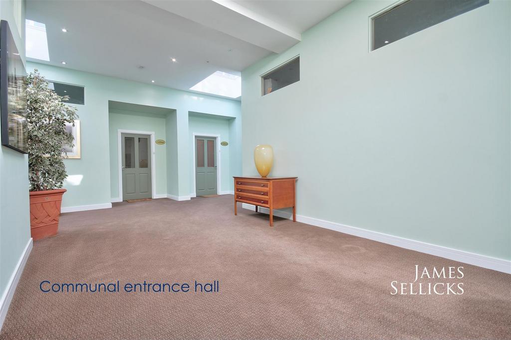 Communal entrance hall