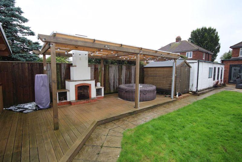 Pergola and patio