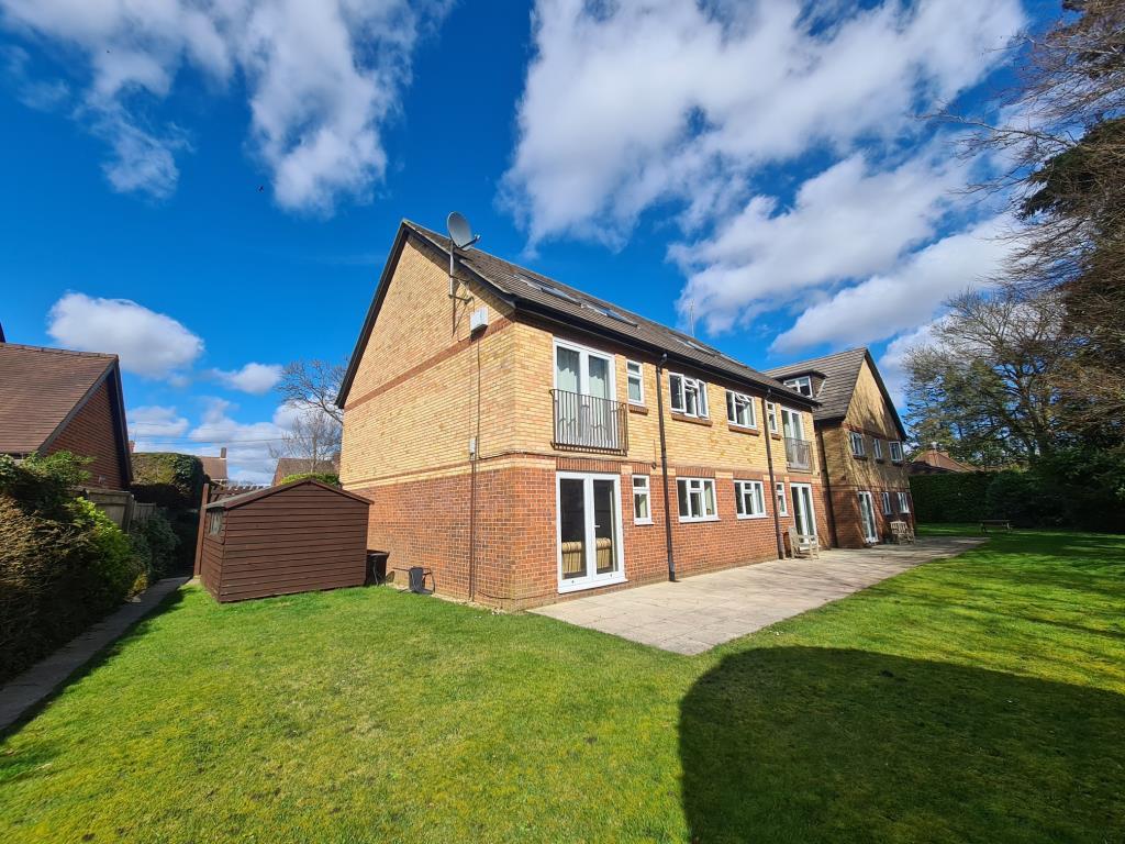 Rear of property
