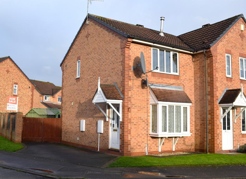 Waters Edge, Scawby Brook, DN20 2 bed semidetached house for sale £130,000