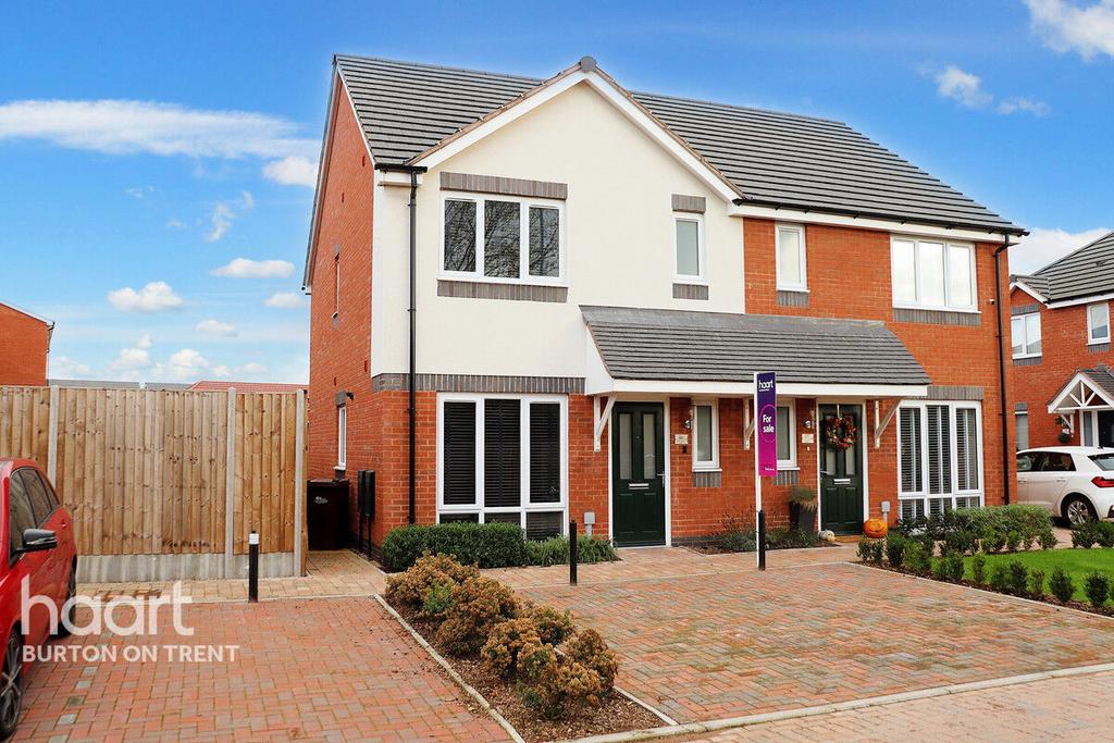 Brockmoor Close, Burton On Trent 3 bed semidetached house for sale £220,000