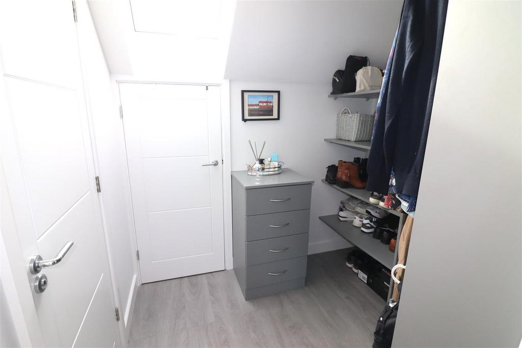 Walk in dressing room