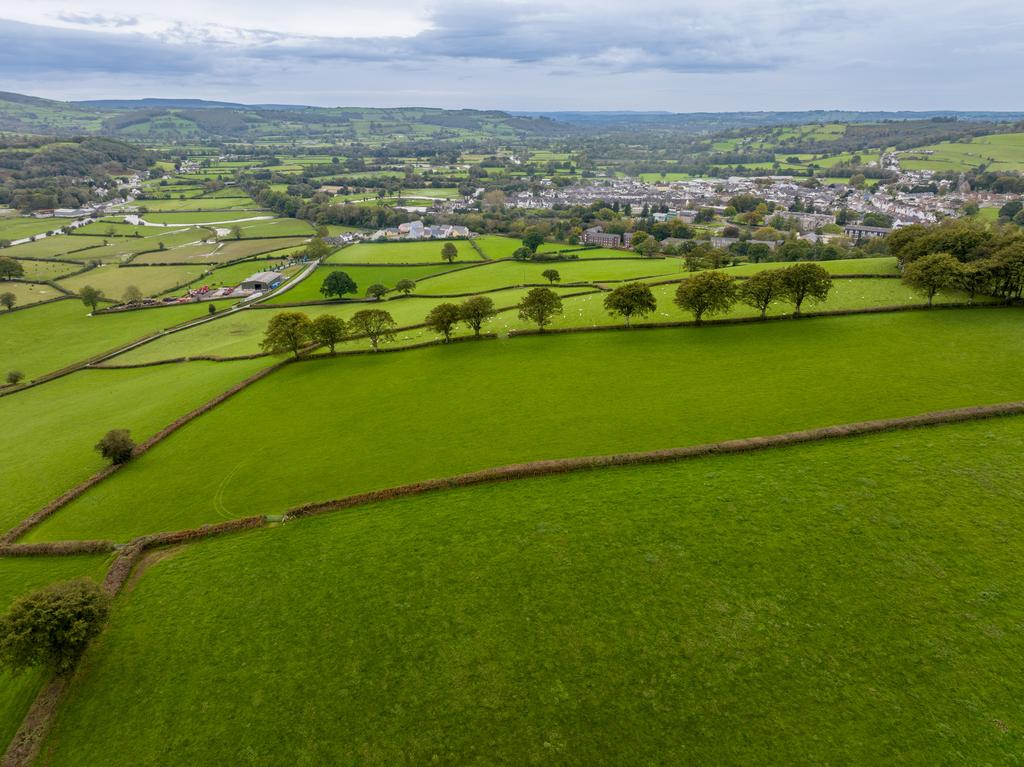 Farm Looking North West towards Lampeter and...