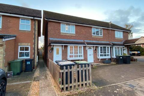 2 bedroom end of terrace house to rent, Chandlers Close, Marston Moretaine, Bedford, MK43