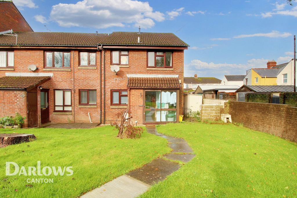 Oxwich Close, CARDIFF 1 bed end of terrace house for sale £120,000