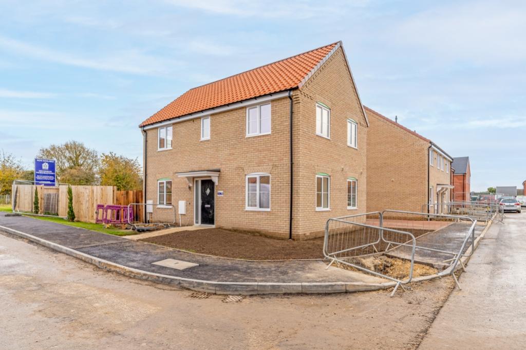 Plot 1 Balmoral Way, Holbeach... 3 bed detached house for sale £265,000
