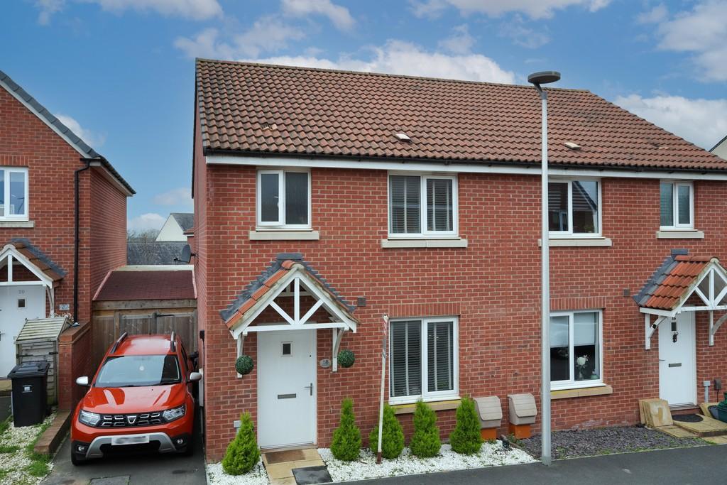 Whiteways, Cranbrook, Exeter EX5 7FH 3 bed semidetached house for sale £290,000