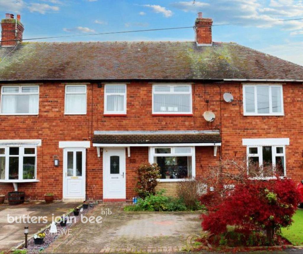 Newcastle Road, Crewe 2 bed terraced house for sale £160,000