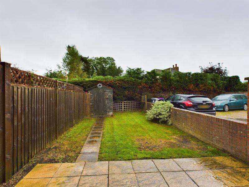 Rear garden