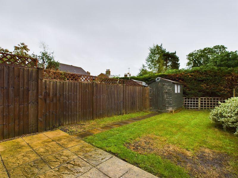 Rear garden
