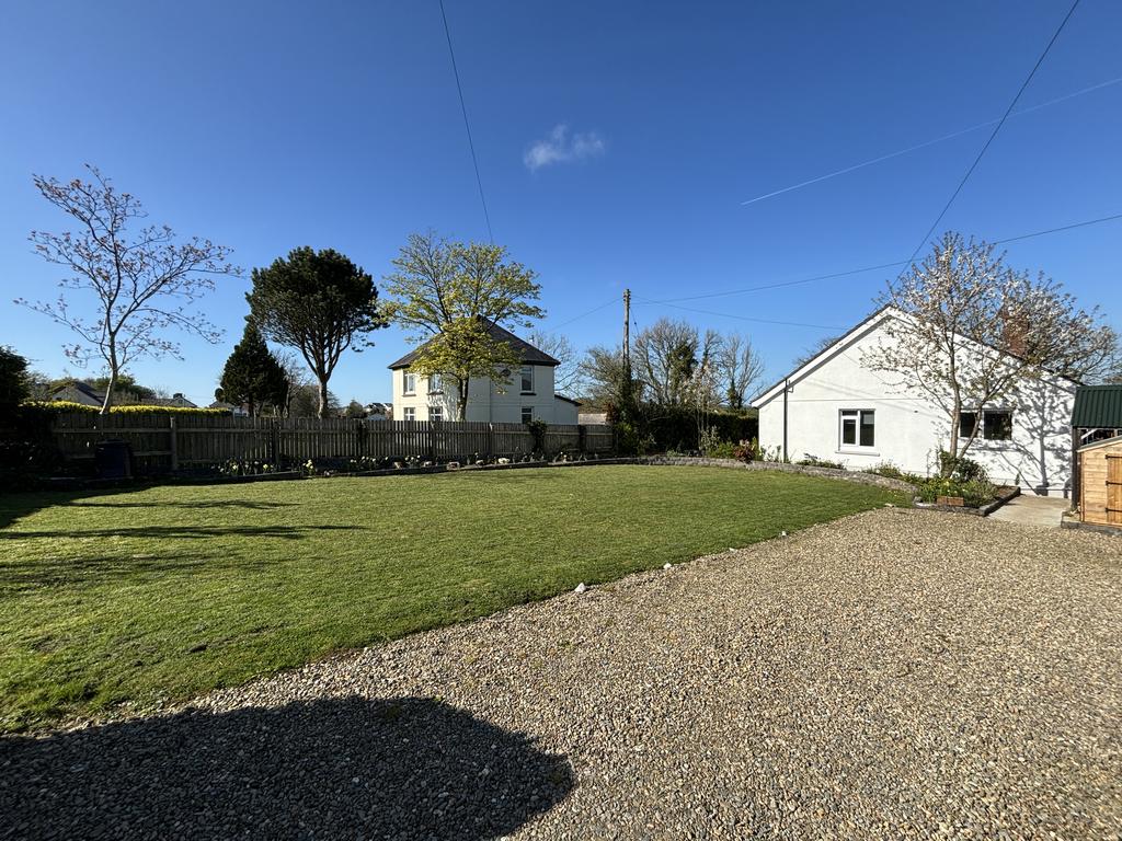 Parking and driveway