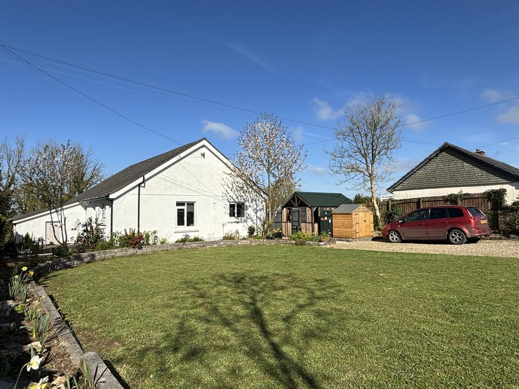 Rear of property